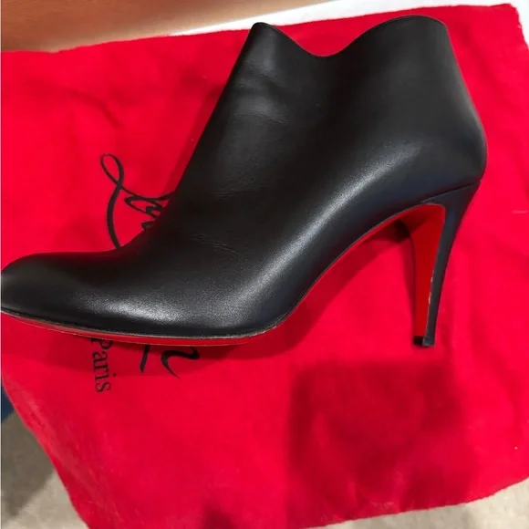 Christian Louboutin Belle 85 Calf Ankle boots - Picture 6 of 16